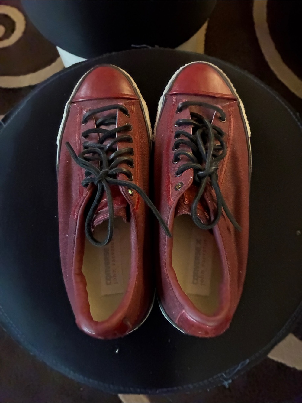 Converse X John Varvatos Red One Star Size 8